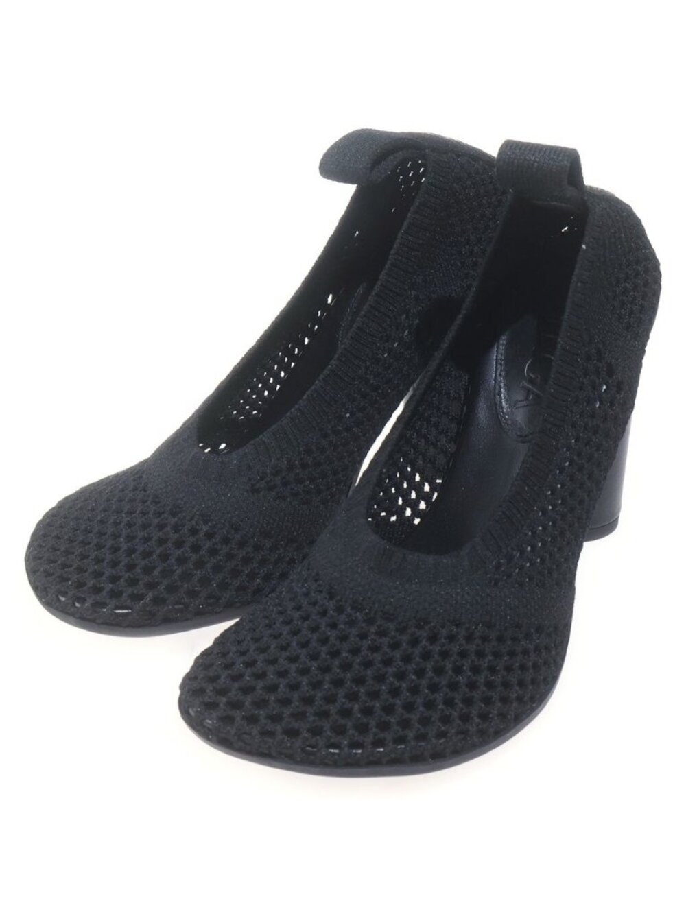 Bottega Veneta Atomic Knit Mesh Highheels Sandals Shu Black 36